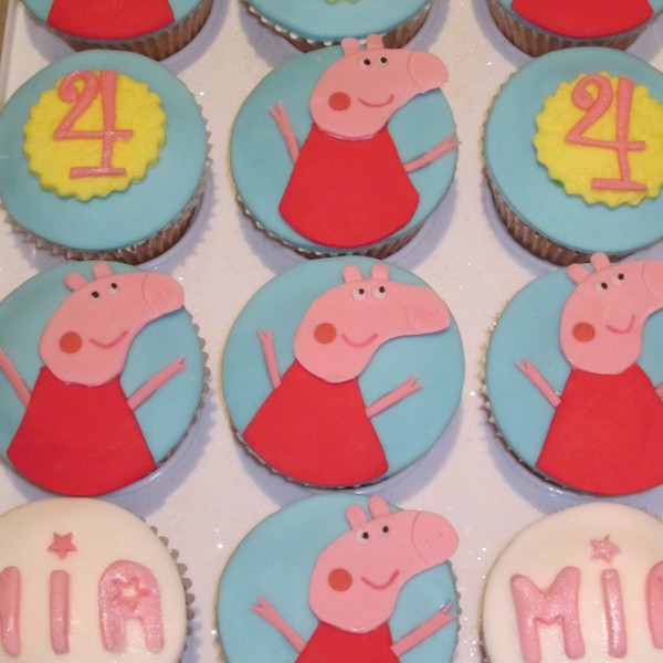 Peppa Pig Themed Cupcakes | Neo Cakes